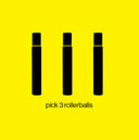 Pick 3 Rollerballs Set